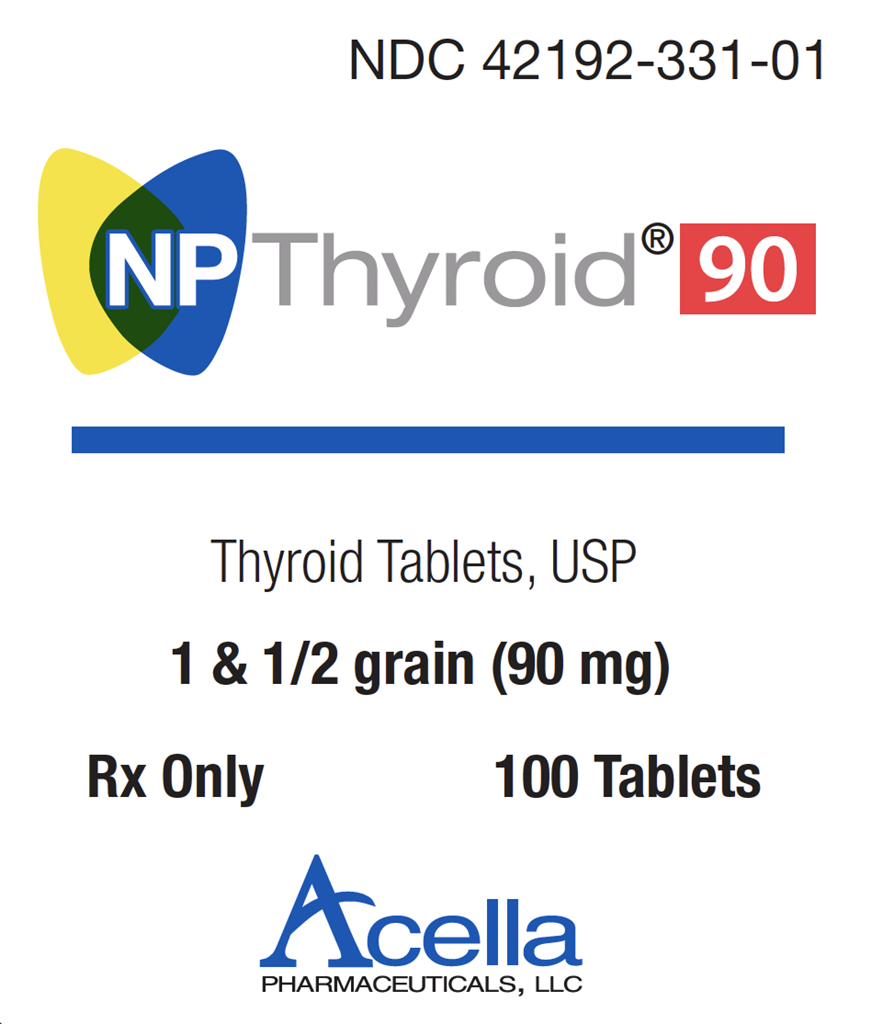 NP Thyroid Oral Tablets 90 MG