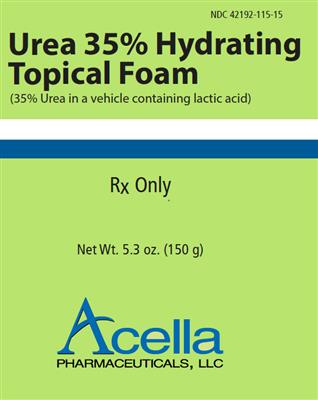 Urea 35% Hydrating Topical Foa