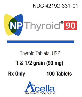 NP Thyroid Oral Tablets 90 MG