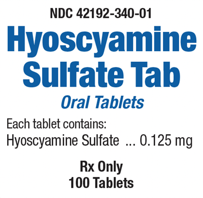 Hyoscyamine Sulfate .125 Tab