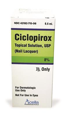 Ciclopirox 8% Solution 
