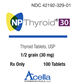 NP Thyroid Oral Tablets 30 MG